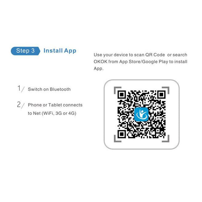 Smart Body Fat Scale with Bluetooth - Track Weight & Body Composition